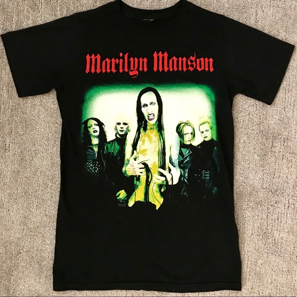 XS Men’s cut T-shirt (unisex) Marilyn Manson